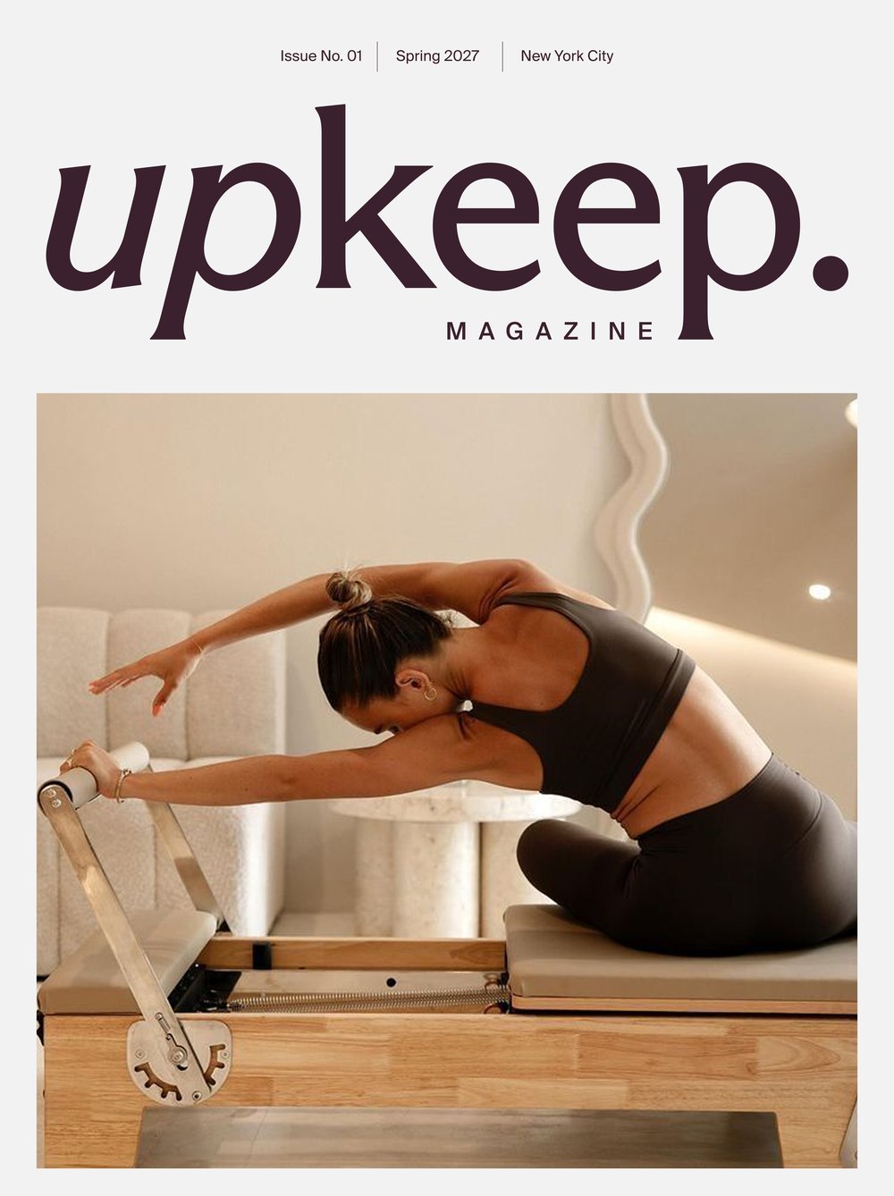 The cover of Upkeep Magazine
